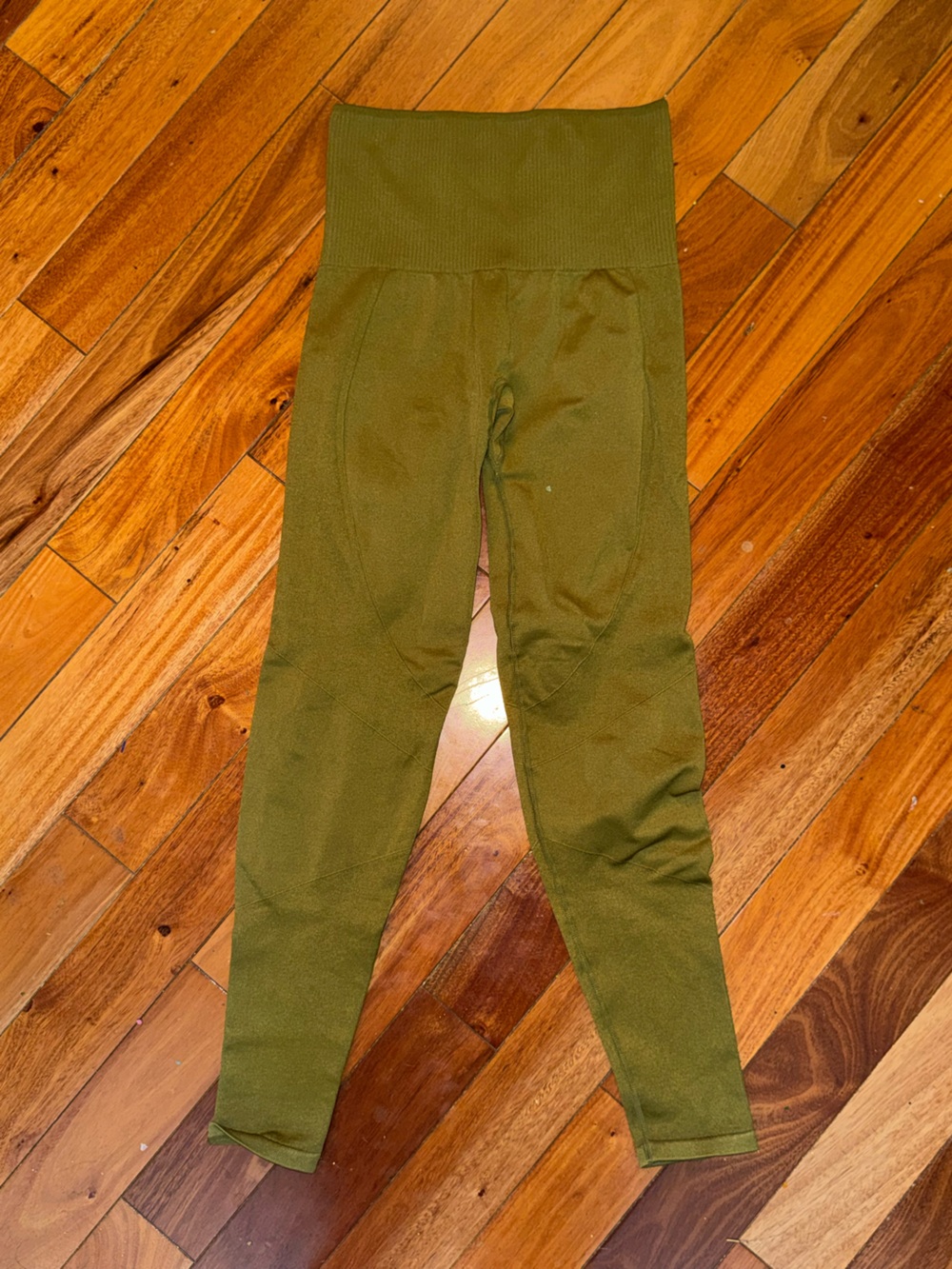 ThirdLove Olive High-Waist Seamless Leggings